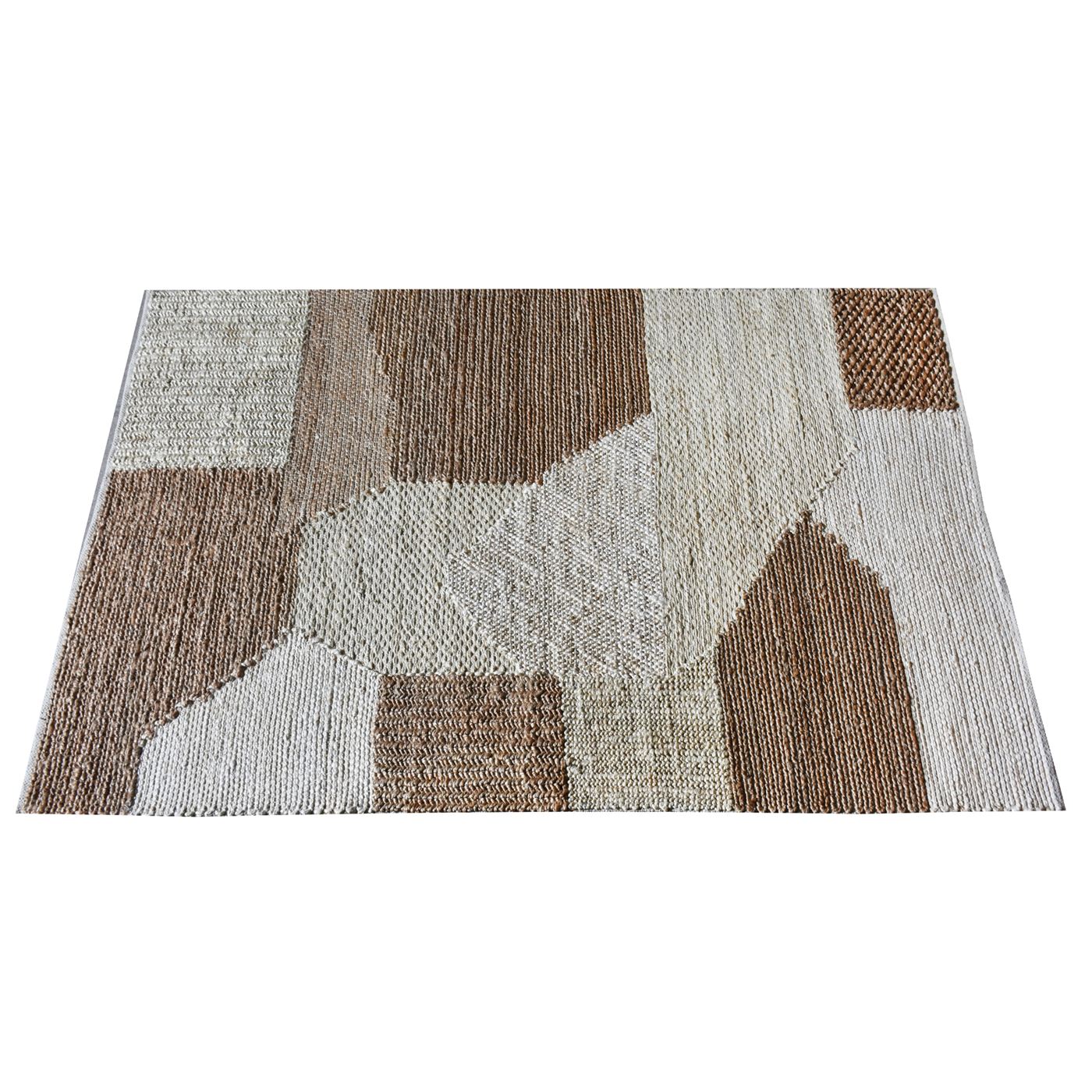 Area Rug, Bedroom Rug, Living Room Rug, Living Area Rug, Indian Rug, Office Carpet, Office Rug, Shop Rug Online, Hemp, Natural, Bleach, Punja, Flat Weave, Traditional