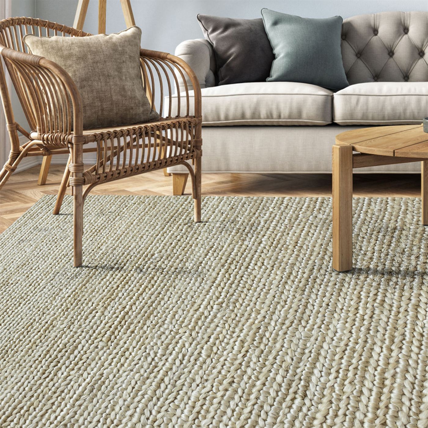 Area Rug, Bedroom Rug, Living Room Rug, Living Area Rug, Indian Rug, Office Carpet, Office Rug, Shop Rug Online, Hemp, Natural, Pitloom, All Loop, Stripes