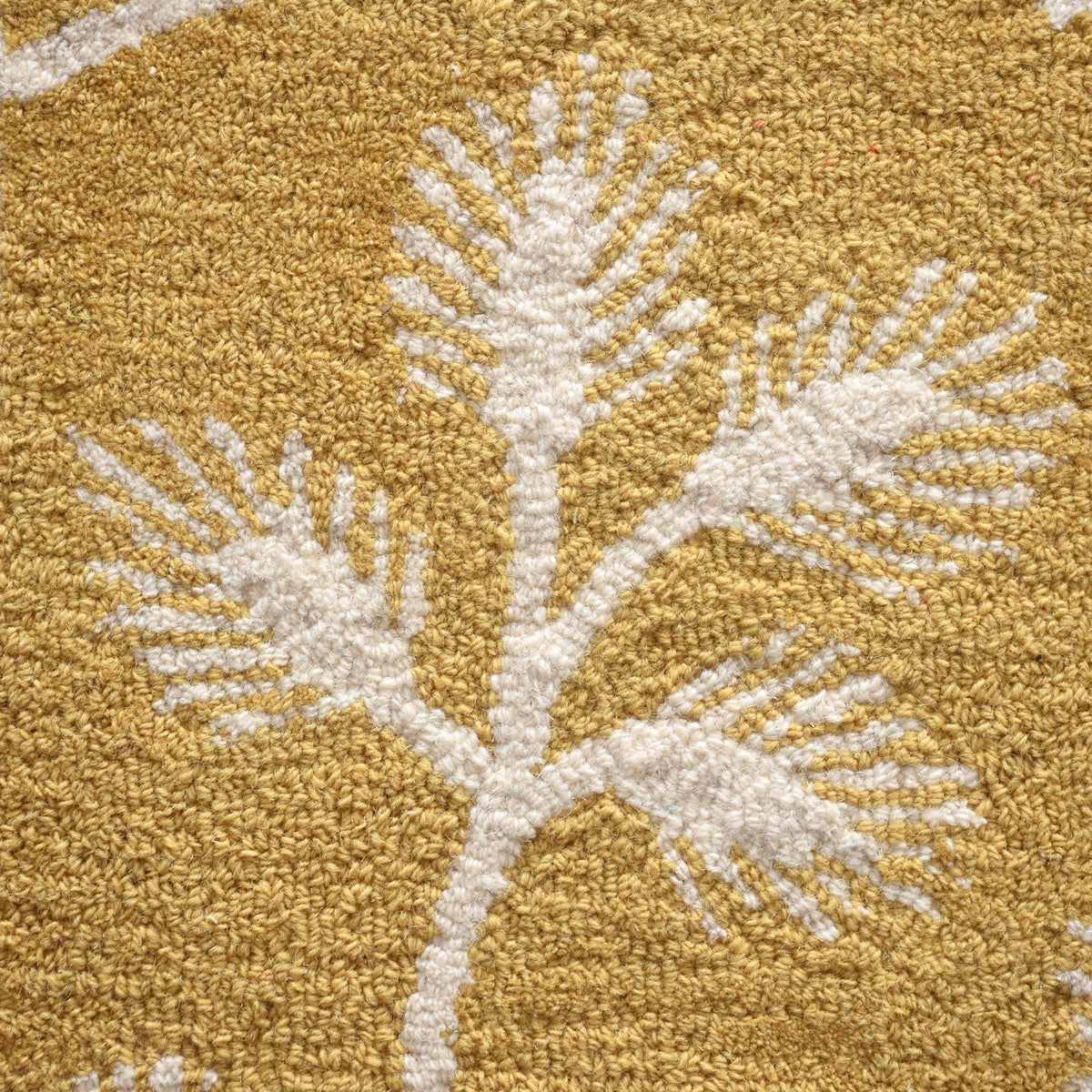 JASTON RUG - YELLOW/IVORY - HAND TUFTED - WOOL