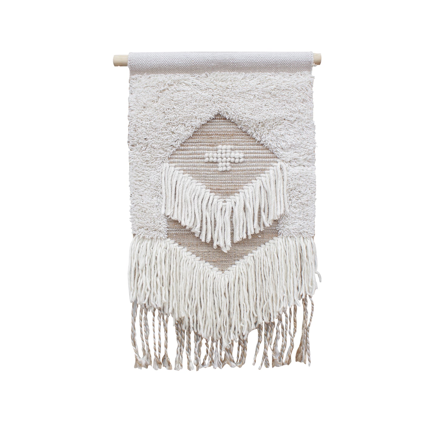 JEWRY WALL HANGING - JUTE / WOOL