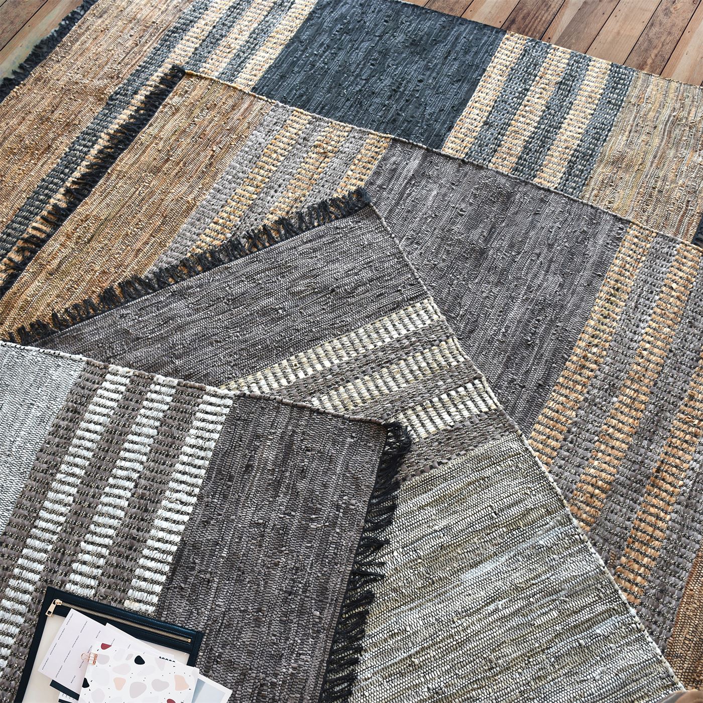 Recycled Leather, Elevated – The Rug Republic