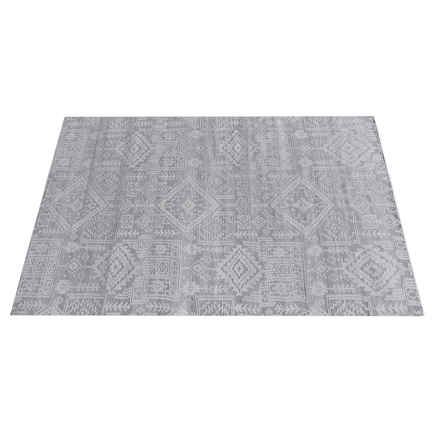 Area Rug, Bedroom Rug, Living Room Rug, Living Area Rug, Indian Rug, Office Carpet, Office Rug, Shop Rug Online, Pet, Grey, Natural White, Pitloom, All Loop , traditional