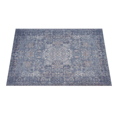 Area Rug, Bedroom Rug, Living Room Rug, Living Area Rug, Indian Rug, Office Carpet, Office Rug, Shop Rug Online, Cotton Chenille, Blue, Jaquard Durry, Flat Weave, Subtle