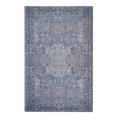 Area Rug, Bedroom Rug, Living Room Rug, Living Area Rug, Indian Rug, Office Carpet, Office Rug, Shop Rug Online, Cotton Chenille, Blue, Jaquard Durry, Flat Weave, Subtle