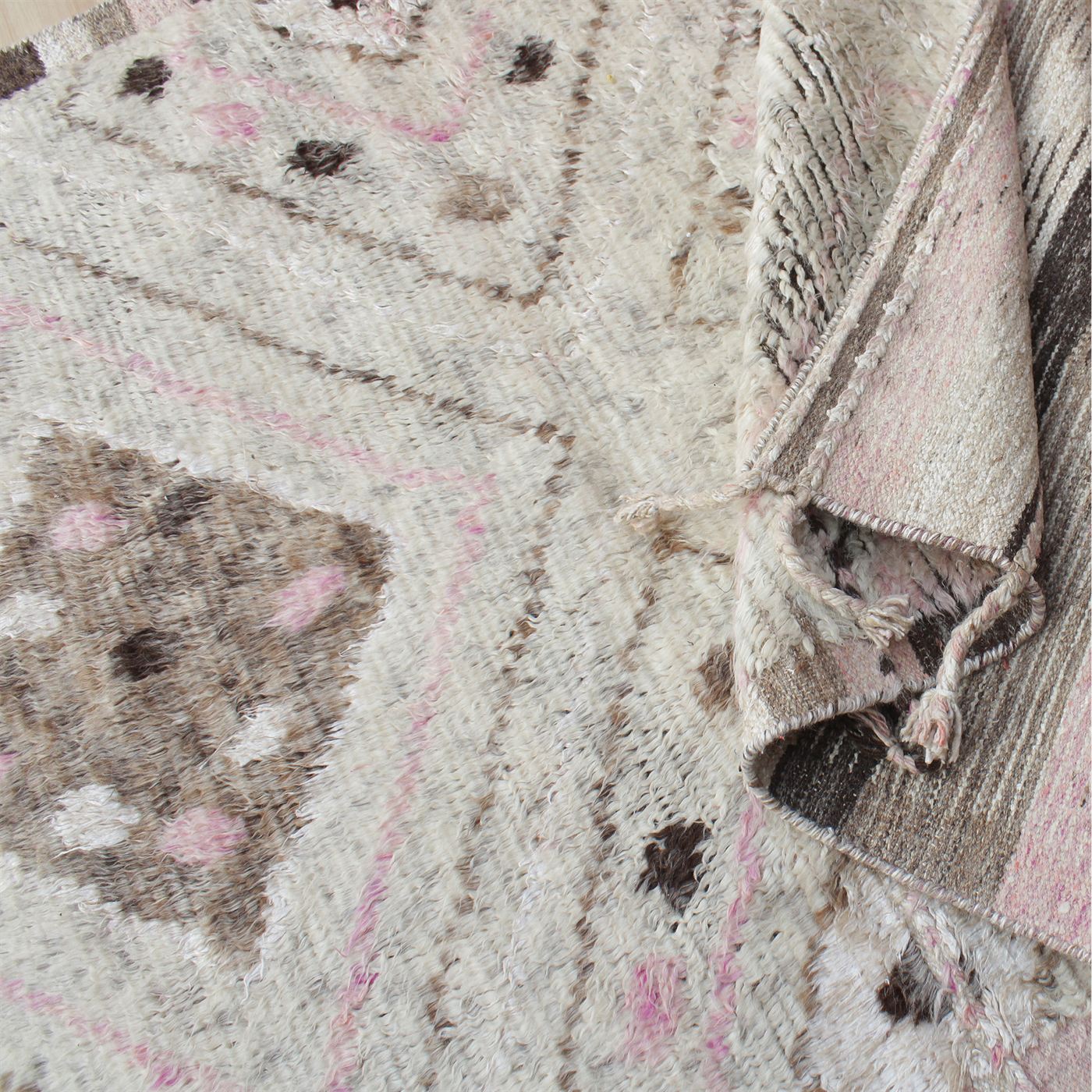Area Rug, Bedroom Rug, Living Room Rug, Living Area Rug, Indian Rug, Office Carpet, Office Rug, Shop Rug Online, Wool Viscose Blend, Multi, Hand knotted, All Cut, tribal