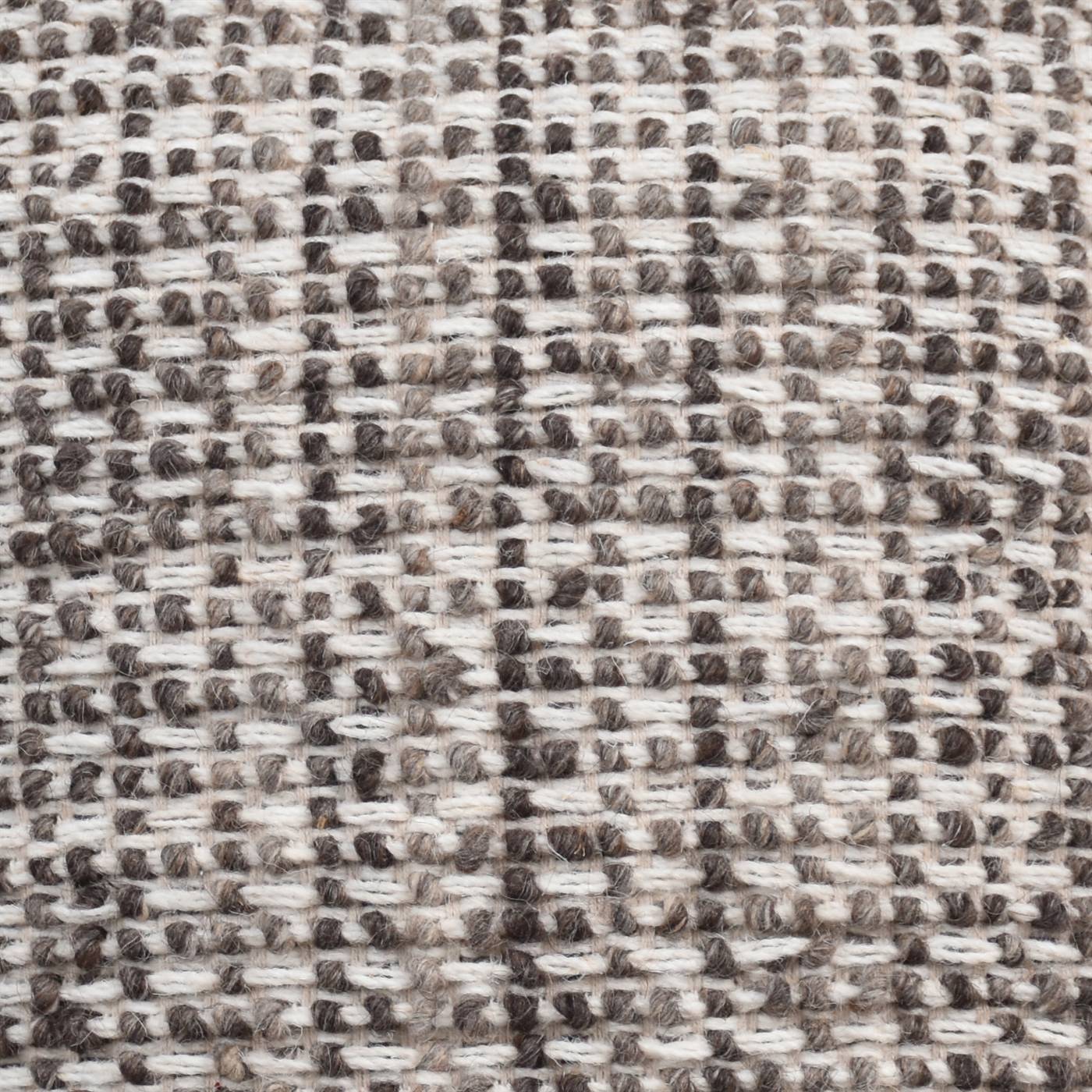 Kiev Cushion, 45x45 cm, Grey, Wool, Hand Made, Handwoven, All Loop