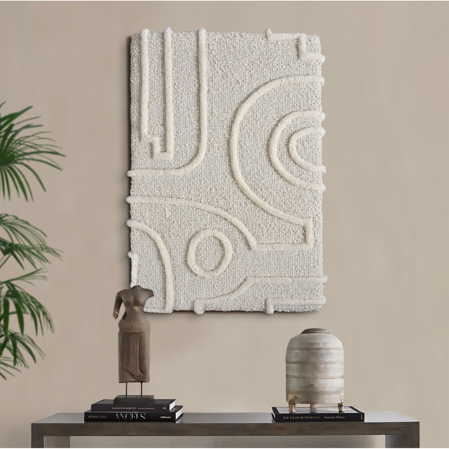 KINZUA WALL ART - WOOL - MDF STRUCTURE