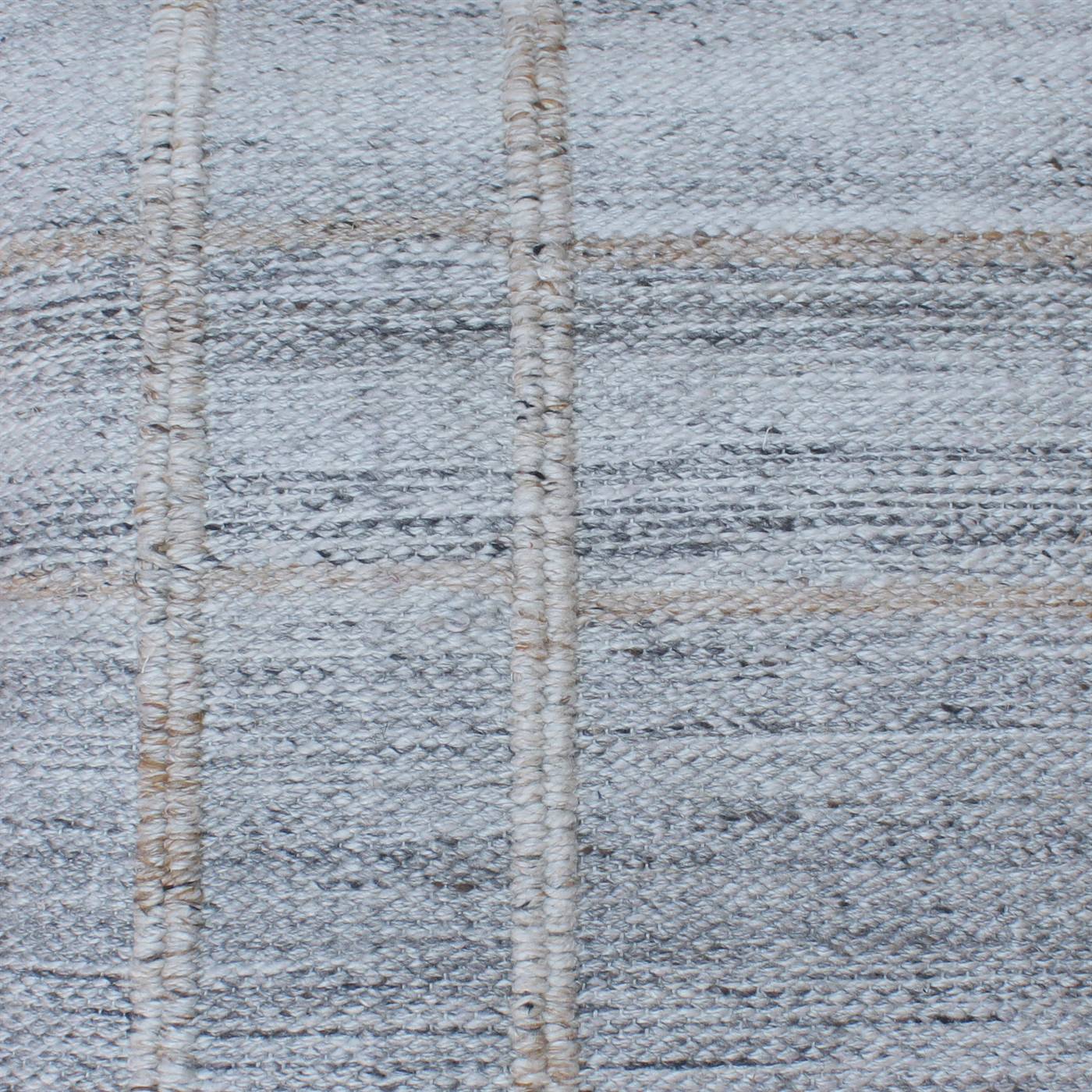 Konig Cushion, 56x56 cm, Grey, PET, Hand Woven, Pitloom, Flat Weave