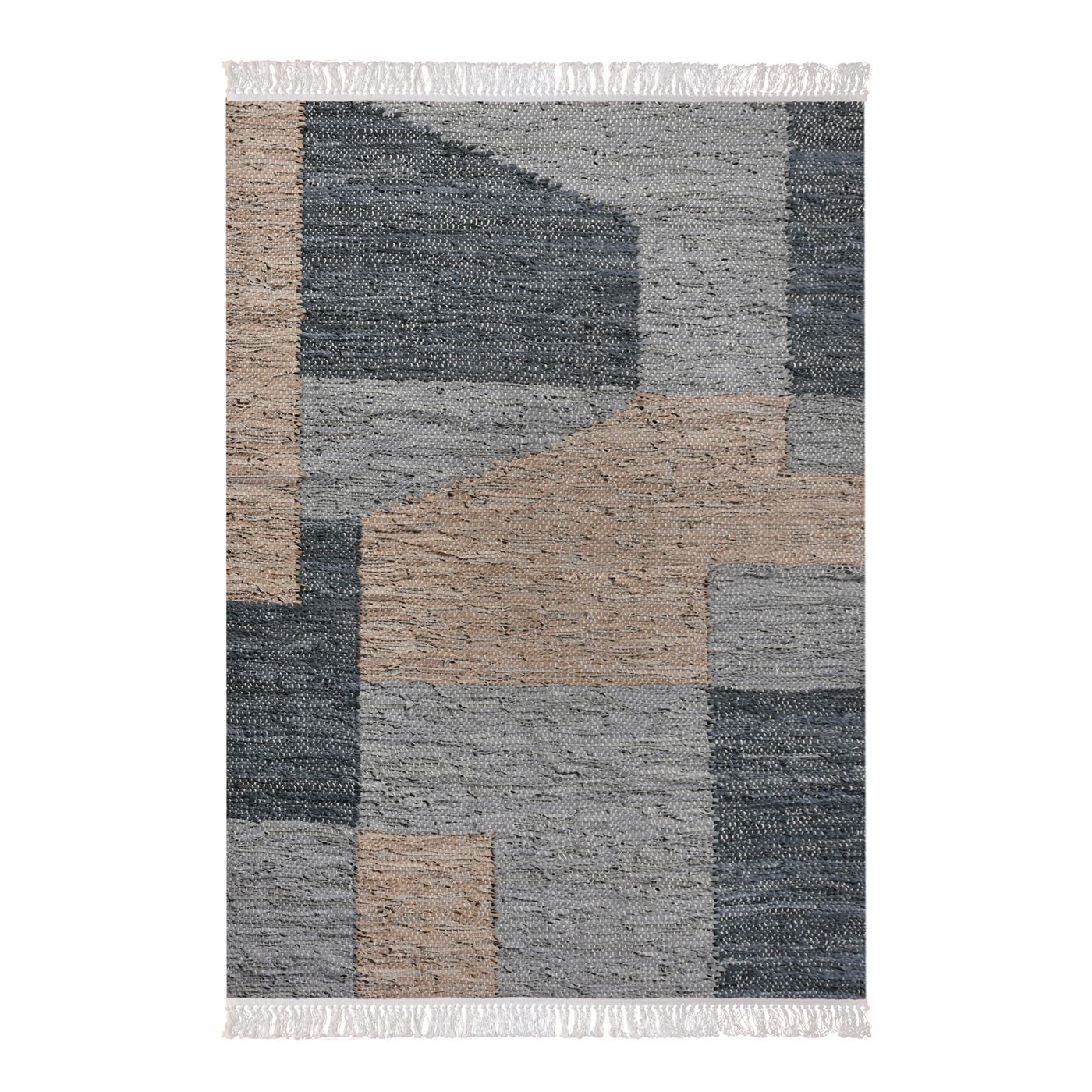 Area Rug, Bedroom Rug, Living Room Rug, Living Area Rug, Indian Rug, Office Carpet, Office Rug, Shop Rug Online, Leather, Grey, Beige, Pitloom, Flat Weave, modern