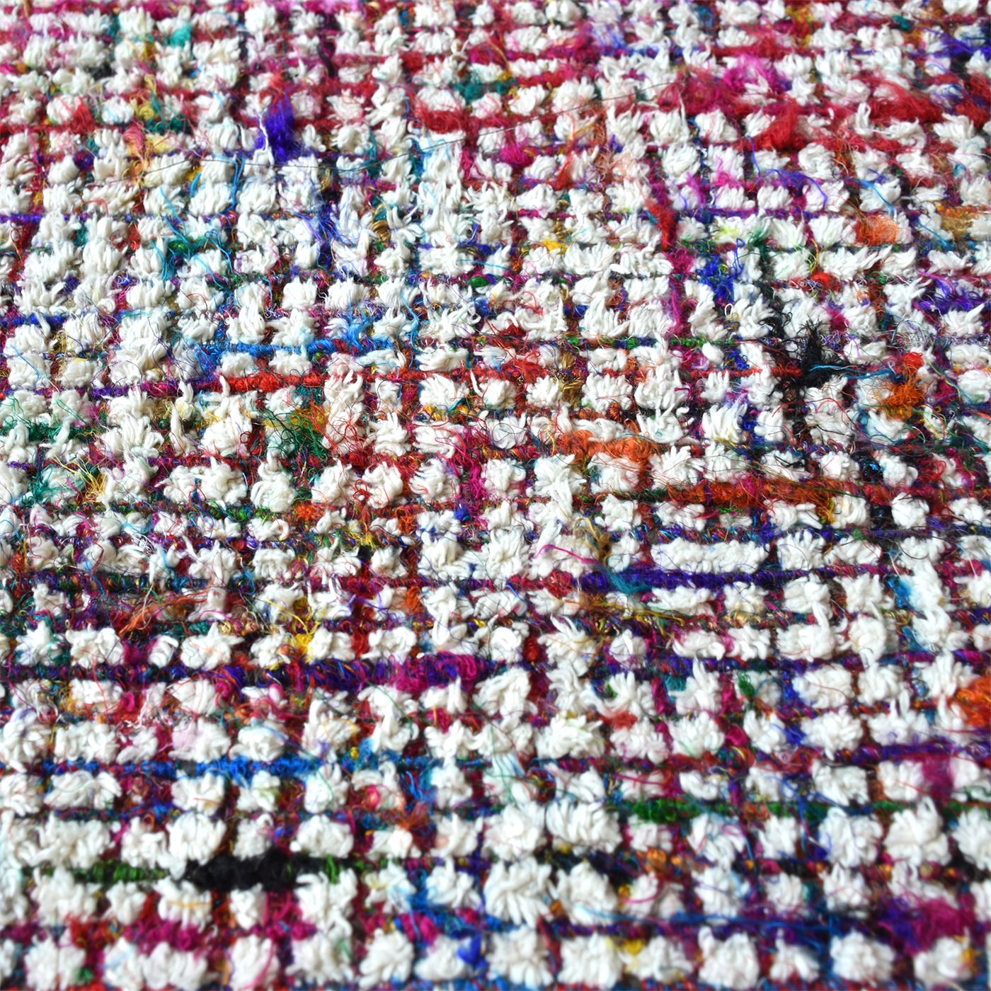 Area Rug, Bedroom Rug, Living Room Rug, Living Area Rug, Indian Rug, Office Carpet, Office Rug, Shop Rug Online, Cotton, Recycled Fabric, Multi, Jaquard Durry, Flat Weave, Textured