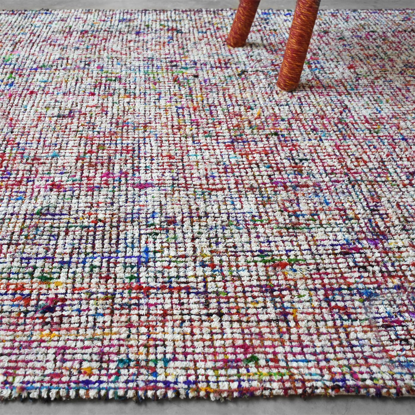 Area Rug, Bedroom Rug, Living Room Rug, Living Area Rug, Indian Rug, Office Carpet, Office Rug, Shop Rug Online, Cotton, Recycled Fabric, Multi, Jaquard Durry, Flat Weave, Textured
