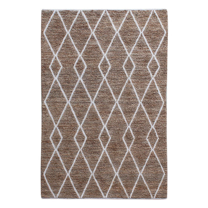 Area Rug, Bedroom Rug, Living Room Rug, Living Area Rug, Indian Rug, Office Carpet, Office Rug, Shop Rug Online, Hemp,  Wool, Natural White,  Natural, Pitloom, All Loop, Geometrical