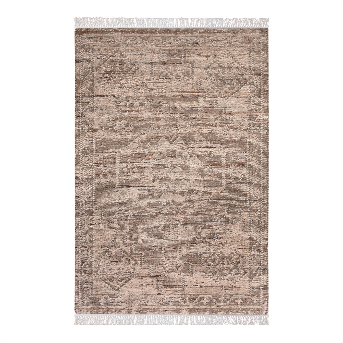 Area Rug, Bedroom Rug, Living Room Rug, Living Area Rug, Indian Rug, Office Carpet, Office Rug, Shop Rug Online, Taupe, Natural White , Nz Wool , Punja Kelim , Punja, Flat Weave, Intricate 