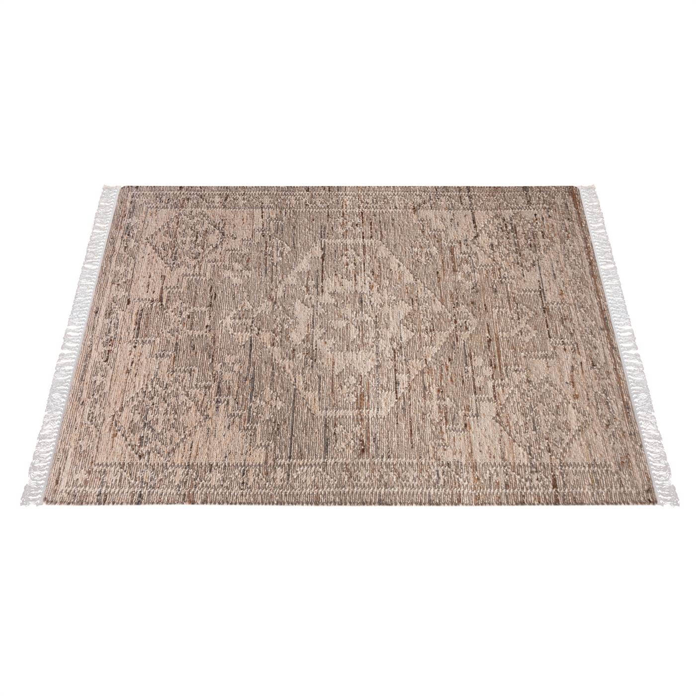 Area Rug, Bedroom Rug, Living Room Rug, Living Area Rug, Indian Rug, Office Carpet, Office Rug, Shop Rug Online, Taupe, Natural White , Nz Wool , Punja Kelim , Punja, Flat Weave, Intricate 