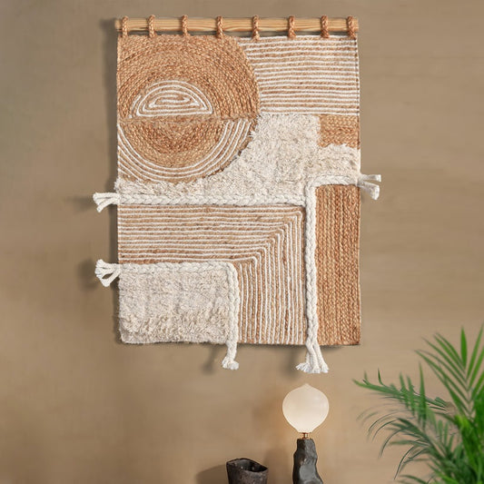 LAYSTALL WALL HANGING - JUTE / WOOL