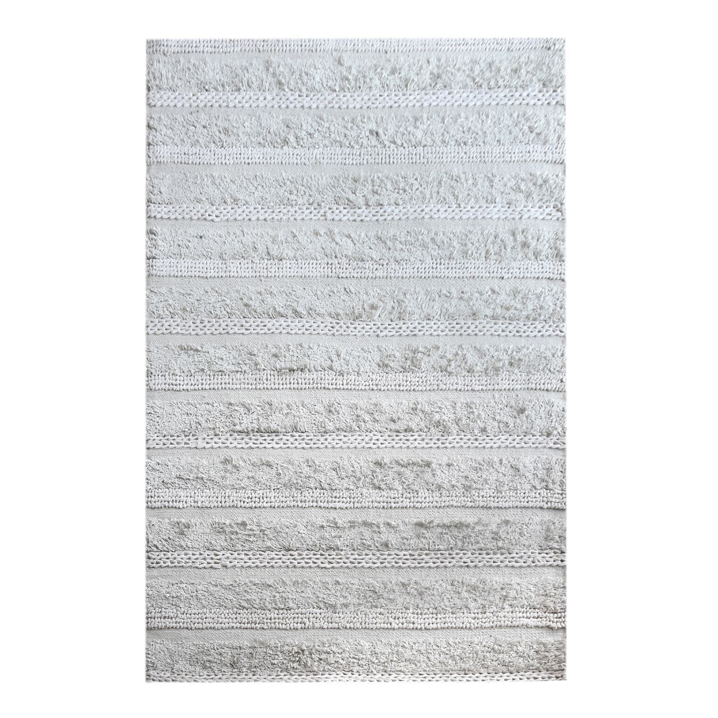 Area Rug, Bedroom Rug, Living Room Rug, Living Area Rug, Indian Rug, Office Carpet, Office Rug, Shop Rug Online, Cotton, Natural White, Pitloom, Cut And Loop, Textured