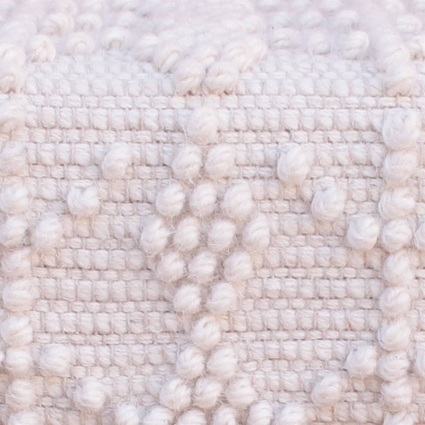 Leeward Bench, 120x40x50 cm, Natural, Natural White, Jute, Wool, Hand Woven, Pitloom, All Loop
