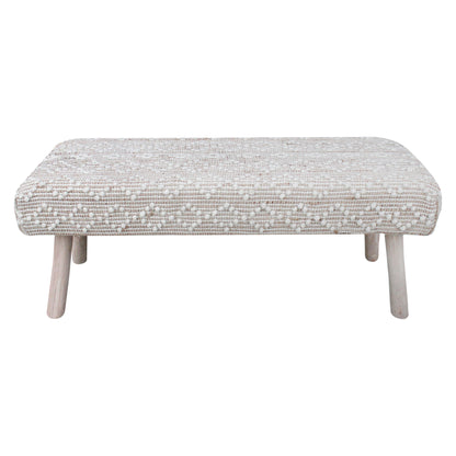 LEEWARD BENCH - JUTE/ WOOL