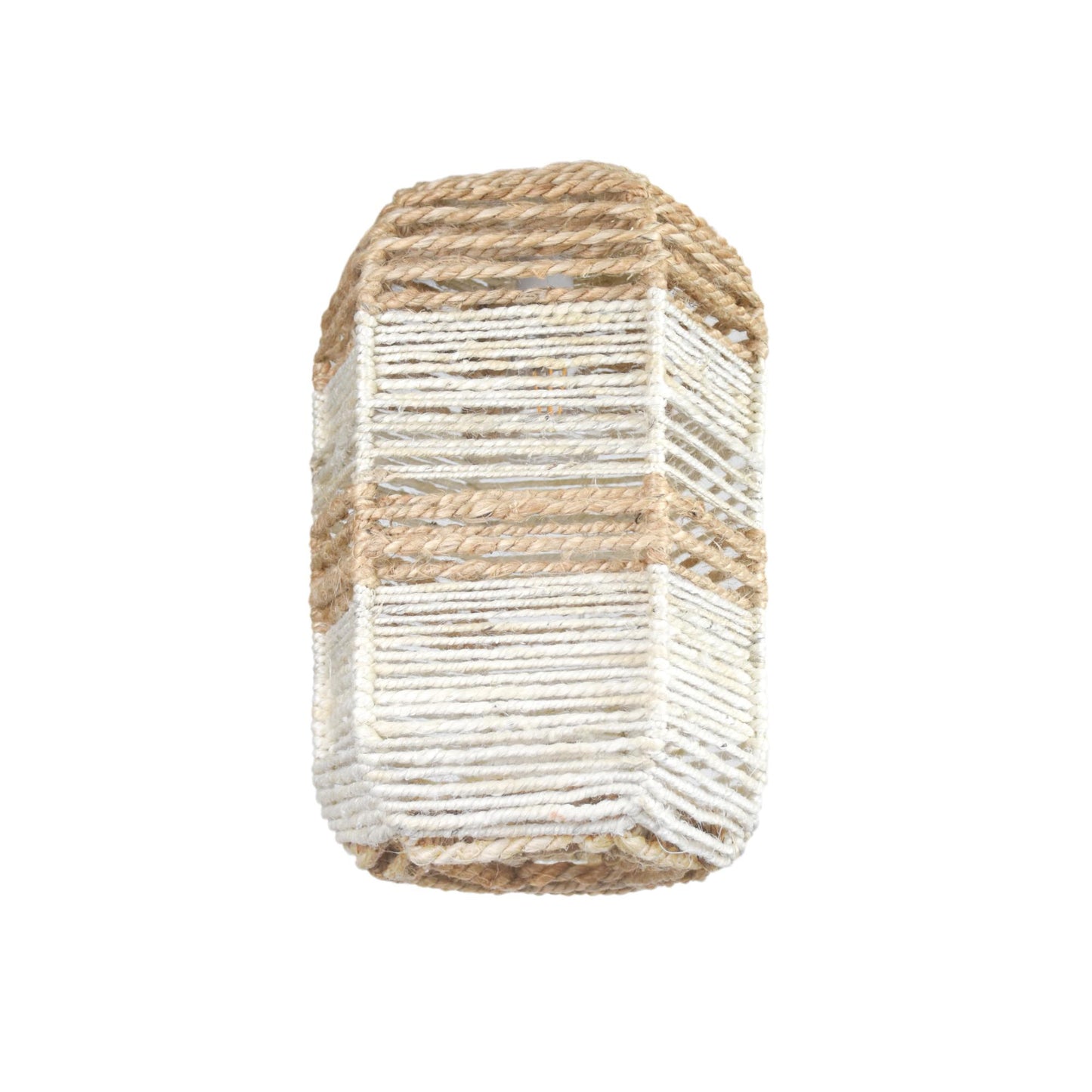 LEINSTER LAMP - IVORY/NATURAL - HAND MADE - JUTE