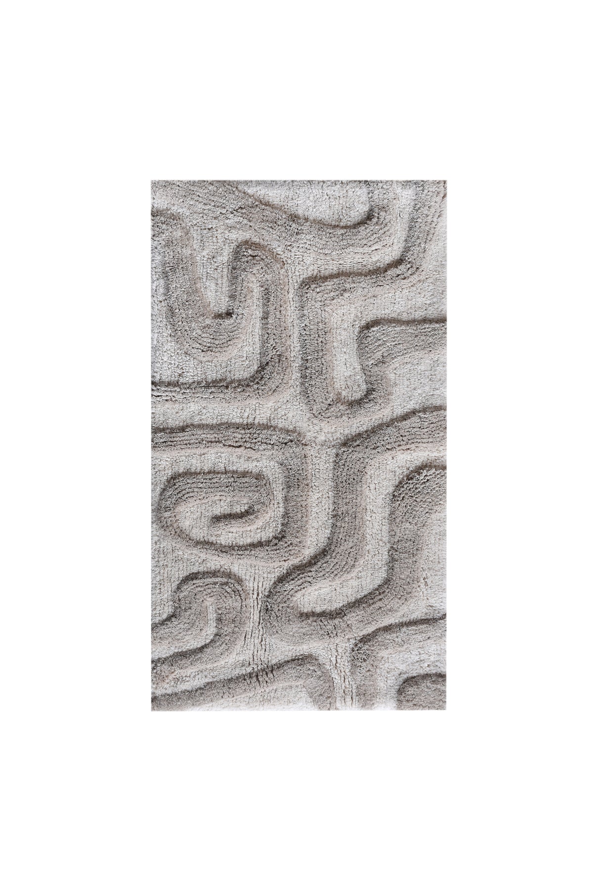 LIADEN BATH RUG - NATURAL/BEIGE - COTTON - TABLE TUFTED