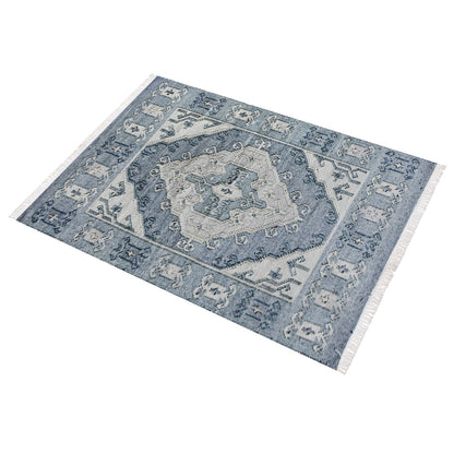 Area Rug, Bedroom Rug, Living Room Rug, Living Area Rug, Indian Rug, Office Carpet, Office Rug, Shop Rug Online, Pet, Grey, Punja, Flat Weave, Traditional