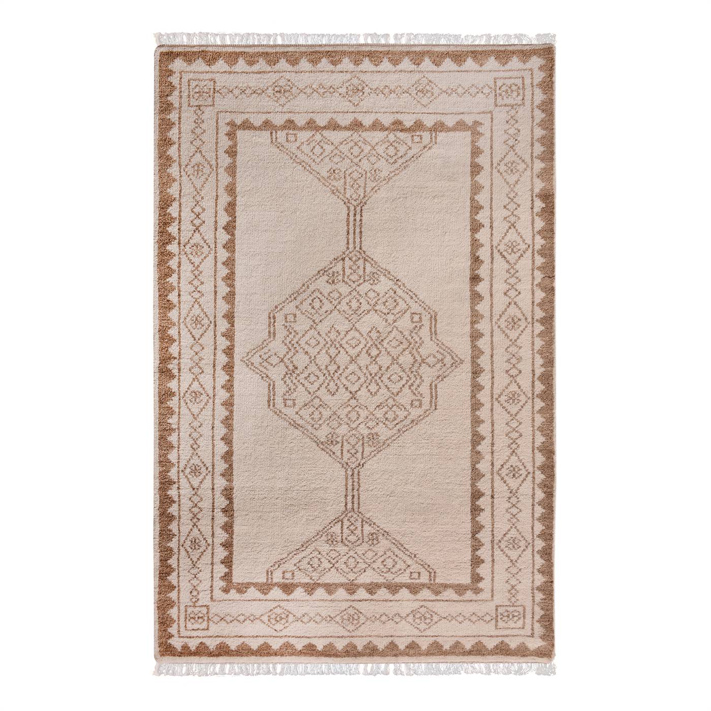 Area Rug, Bedroom Rug, Living Room Rug, Living Area Rug, Indian Rug, Office Carpet, Office Rug, Shop Rug Online, Natural White, Brown , Nz Wool , Hand Knotted , Handknotted, All Cut, Intricate 