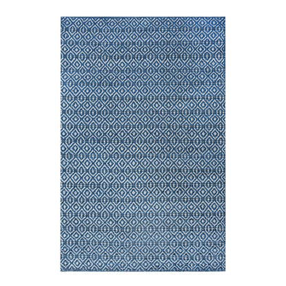 Area Rug, Bedroom Rug, Living Room Rug, Living Area Rug, Indian Rug, Office Carpet, Office Rug, Shop Rug Online, Hemp,  Cotton, Blue, Pitloom, All Loop, Geometrical