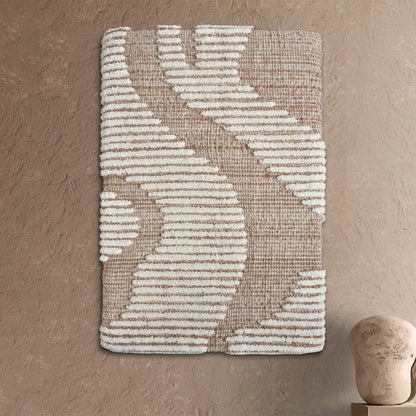 LOYOLA-II WALL ART - WOOL - MDF STRUCTURE