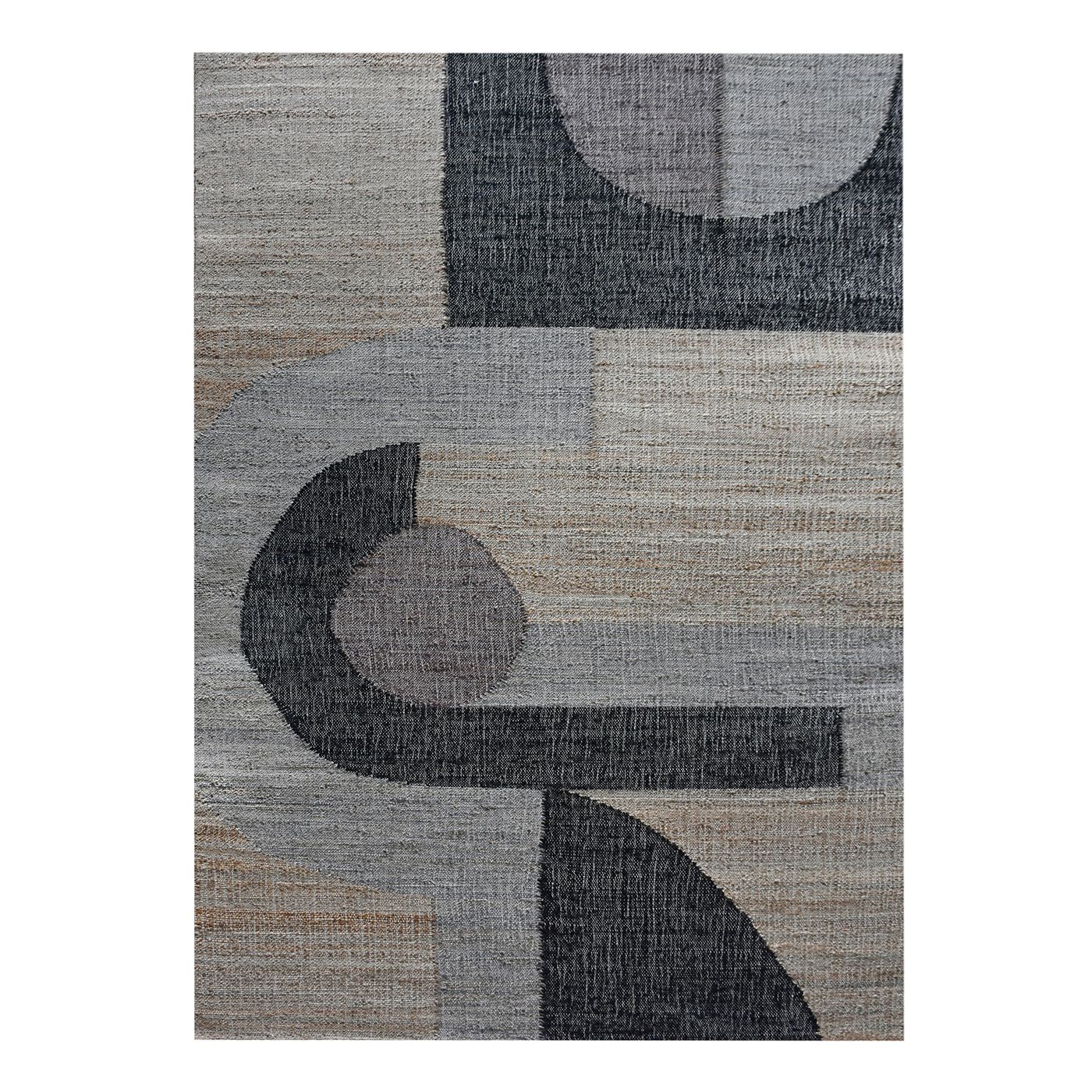 Area Rug, Bedroom Rug, Living Room Rug, Living Area Rug, Indian Rug, Office Carpet, Office Rug, Shop Rug Online, Hemp, Natural Grey, Charcoal, Punja, Flat Weave, Modern