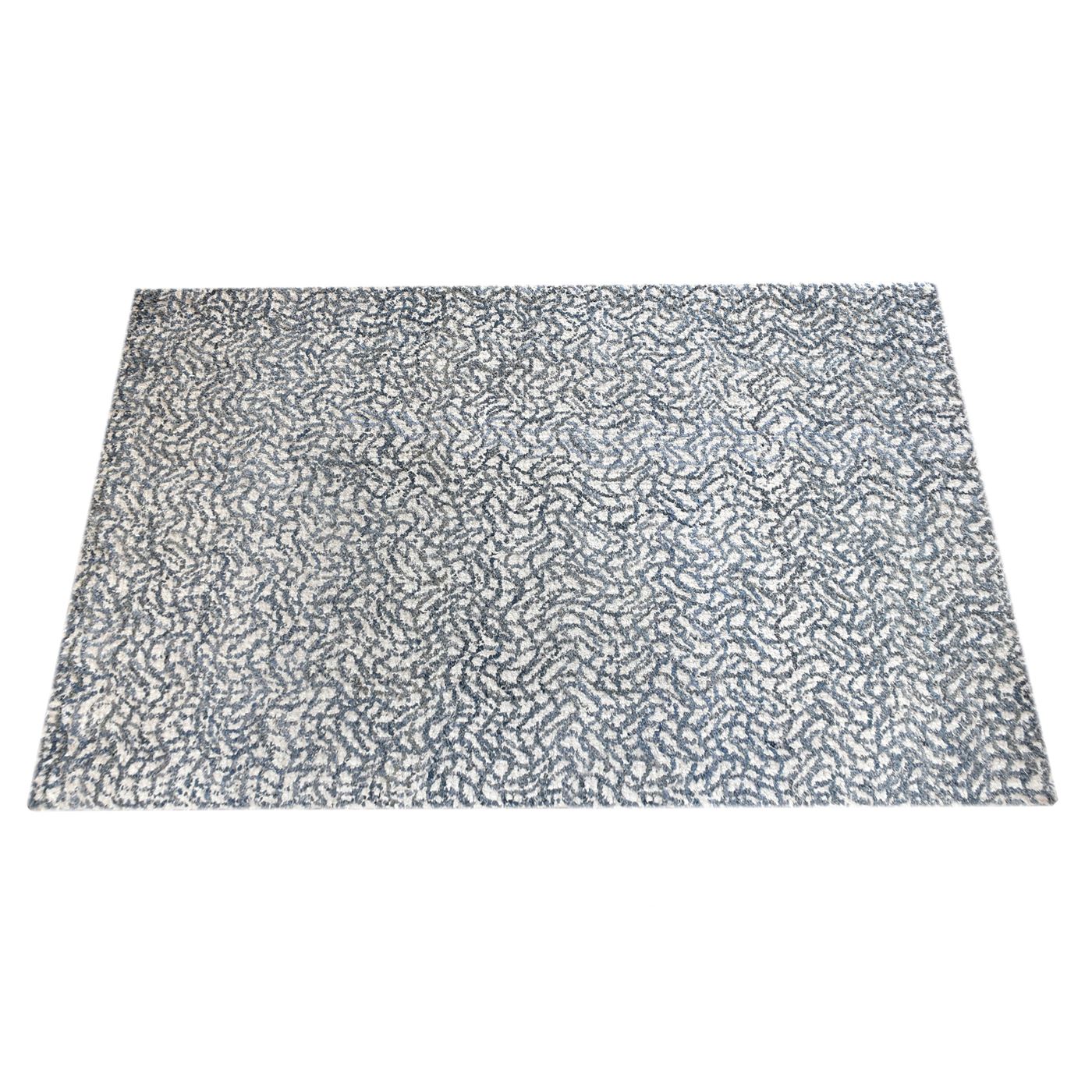 Area Rug, Bedroom Rug, Living Room Rug, Living Area Rug, Indian Rug, Office Carpet, Office Rug, Shop Rug Online, Cotton, Denim, Natural White, Blue, , Geometrical