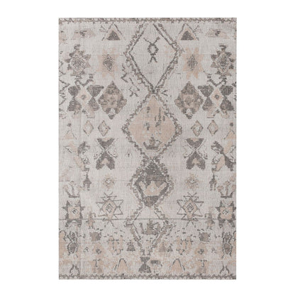 Area Rug, Bedroom Rug, Living Room Rug, Living Area Rug, Indian Rug, Office Carpet, Office Rug, Shop Rug Online, Wool Polyester Blend, Grey, Jaquard Durry, Flat Weave, tribal 