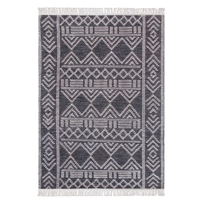 Area Rug, Bedroom Rug, Living Room Rug, Living Area Rug, Indian Rug, Office Carpet, Office Rug, Shop Rug Online, Wool, Cotton, Charcoal, Natural White, Pitloom, Flat Weave, Textured