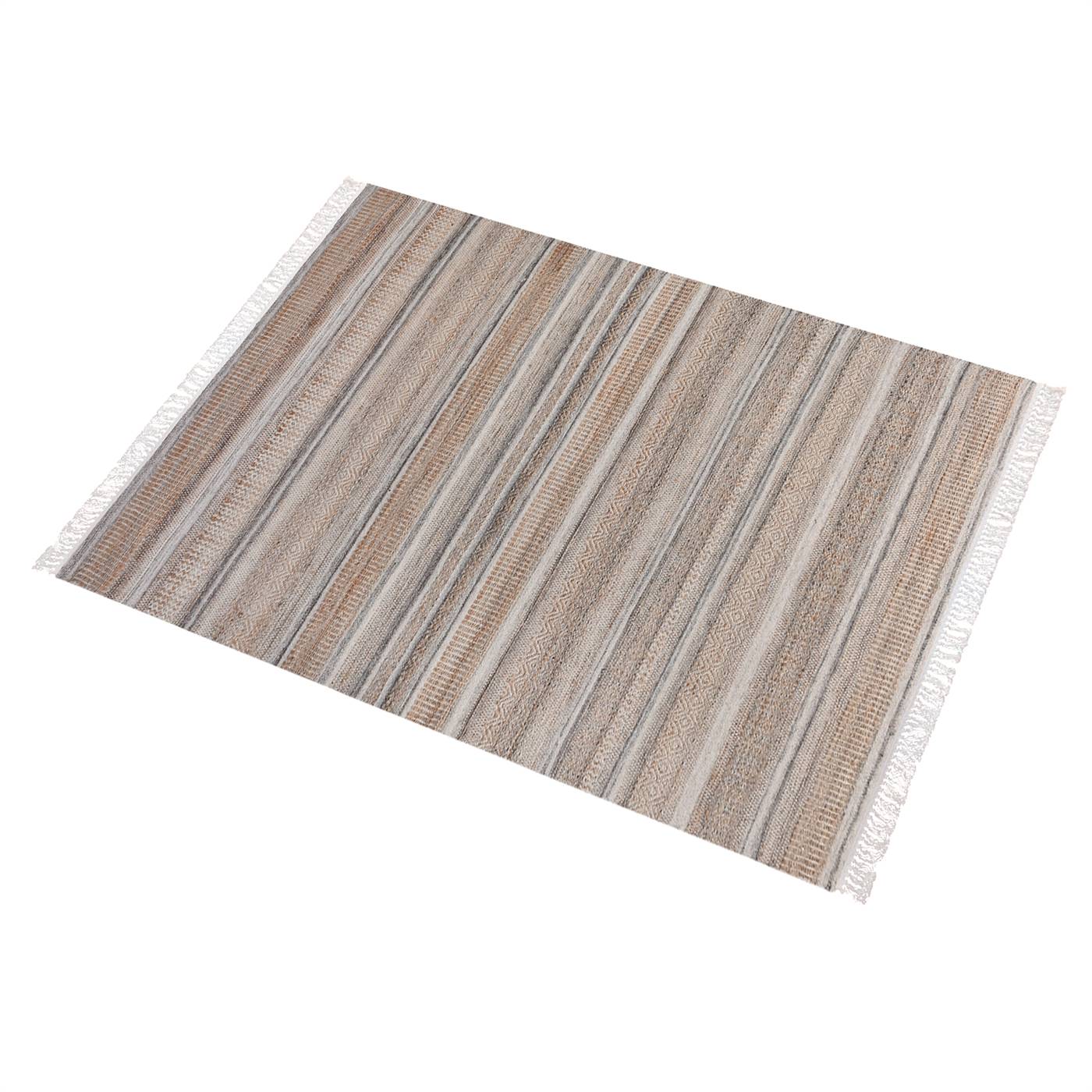 Area Rug, Bedroom Rug, Living Room Rug, Living Area Rug, Indian Rug, Office Carpet, Office Rug, Shop Rug Online, Natural, Grey , Jute, Wool , Hand Woven , Pitloom, Flat Weave, Modern 