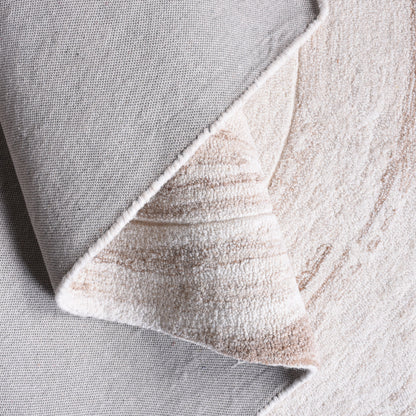 MANDAI RUG - BEIGE/IVORY - HAND TUFTED - WOOL
