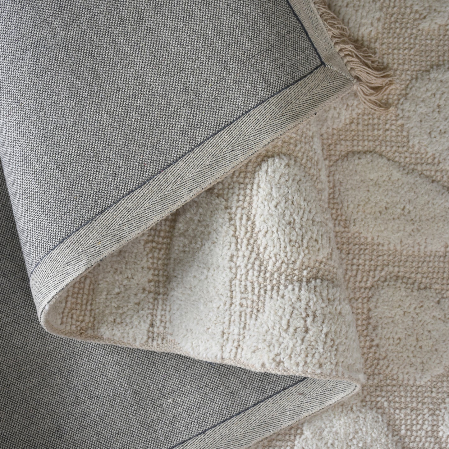 MARILYN-II RUG - COTTON - TABLE TUFTED - IVORY