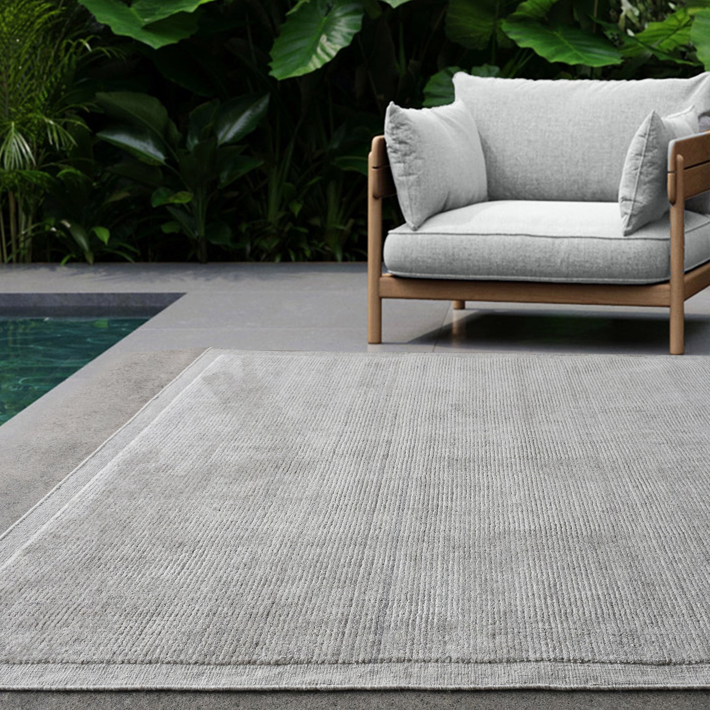MARTINET RUG - PET - LIGHT GREY