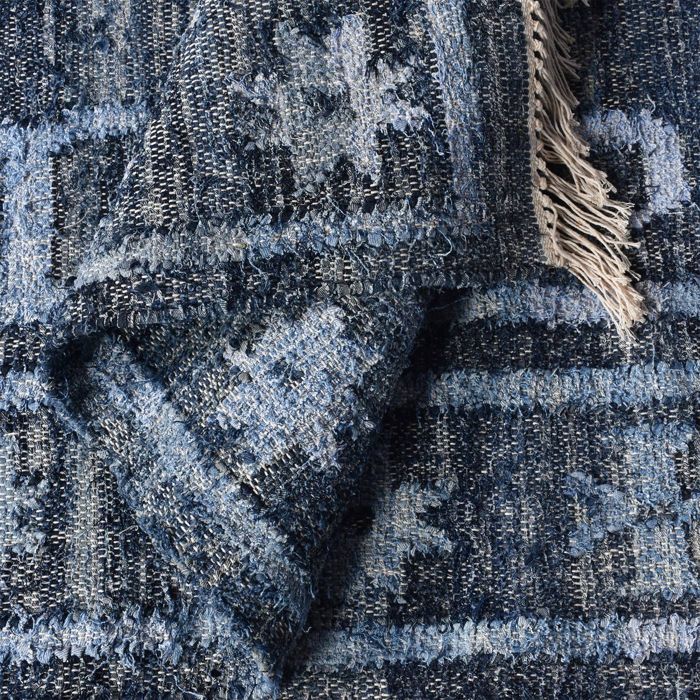 Area Rug, Bedroom Rug, Living Room Rug, Living Area Rug, Indian Rug, Office Carpet, Office Rug, Shop Rug Online, Blue, Denim, Punja Kelim , Punja, Flat Weave, Geometric 