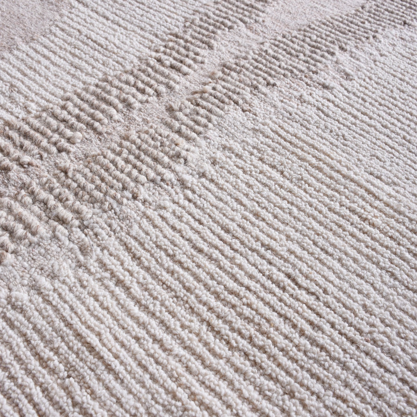 MELIBEE RUG - IVORY/BEIGE - WOOL