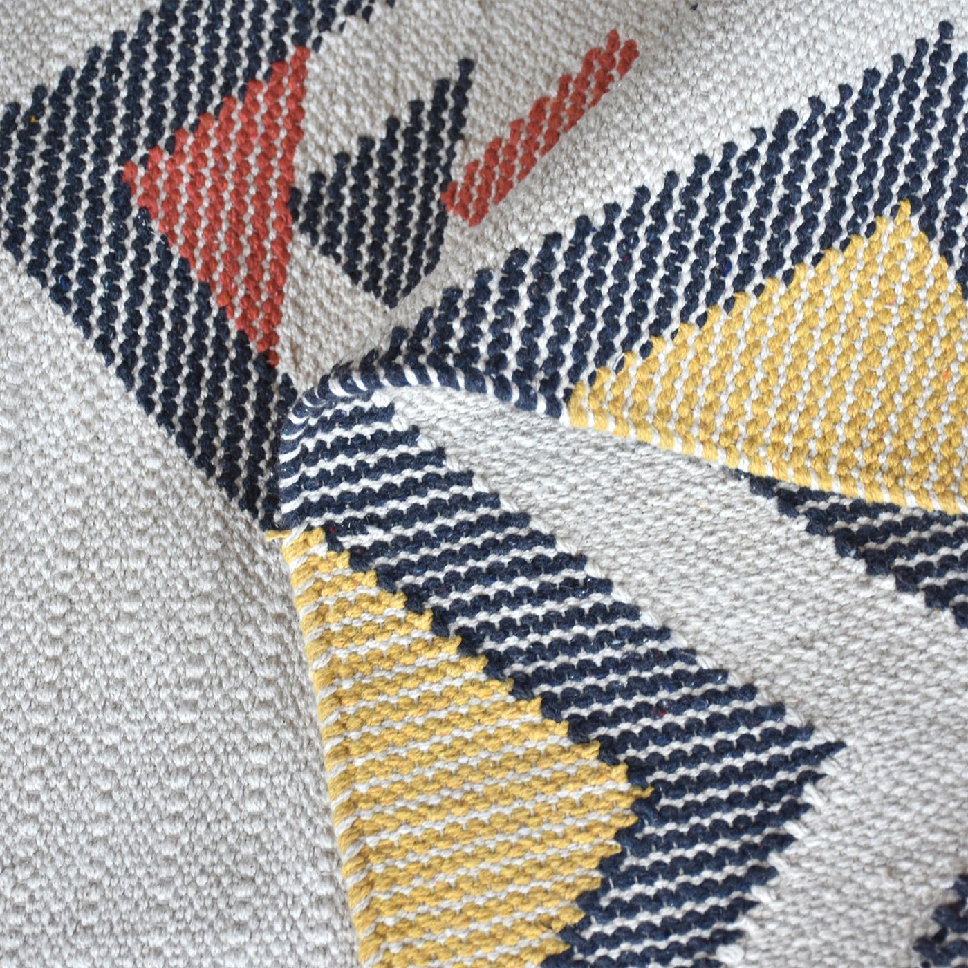 Area Rug, Bedroom Rug, Living Room Rug, Living Area Rug, Indian Rug, Office Carpet, Office Rug, Shop Rug Online, Cotton, Natural White, Charcoal, Brick, , Geometrical