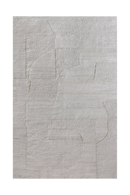 MILUTIN RUG - IVORY - HANDWOVEN - JUTE/WOOL