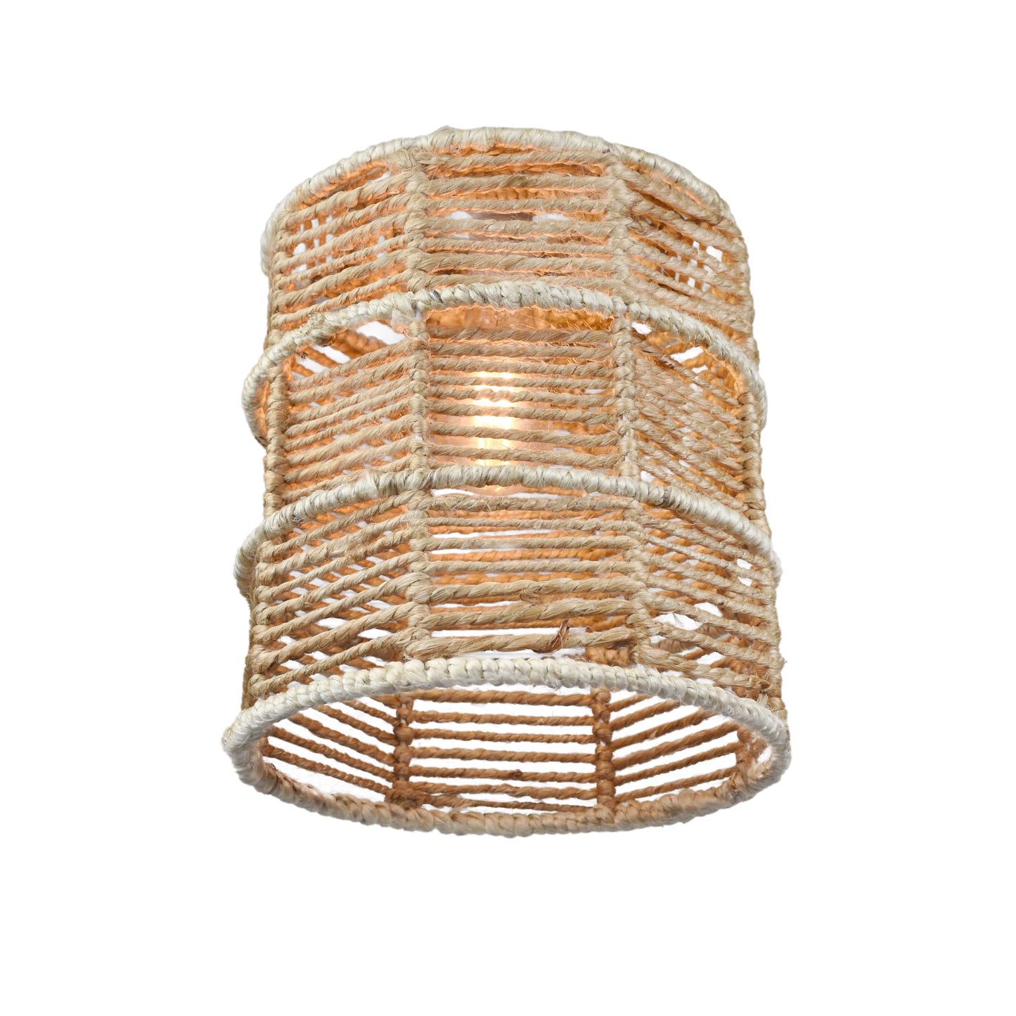 MIRANTE LAMP - NATURAL/IVORY - HAND MADE - JUTE