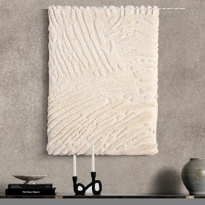 MITSUYO WALL ART - WOOL - MDF STRUCTURE