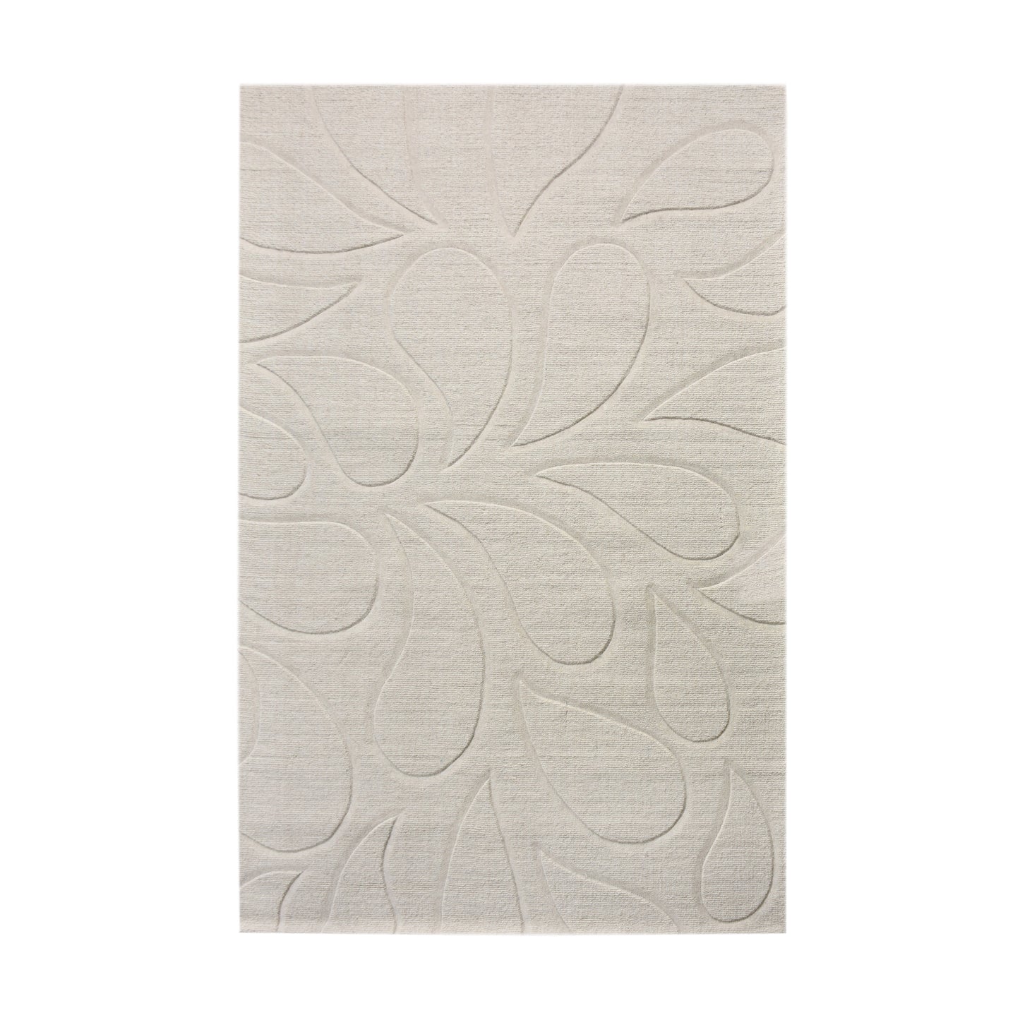MIUS RUG - WOOL - HANDWOVEN - IVORY