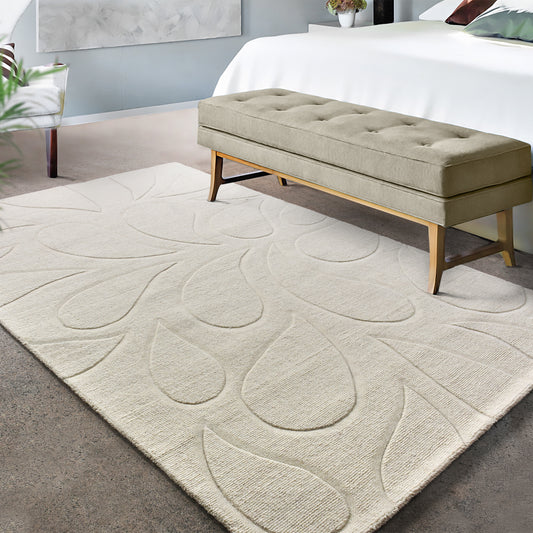 MIUS RUG - WOOL - IVORY