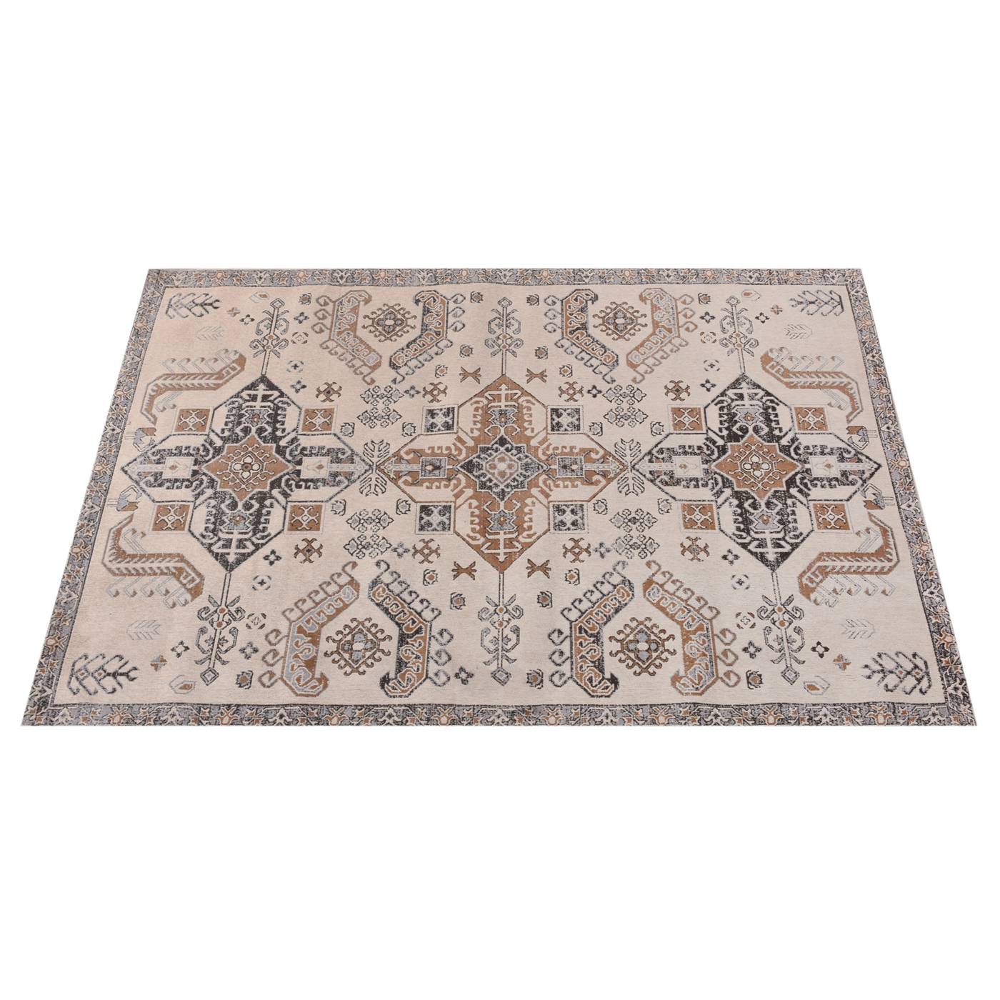 Area Rug, Bedroom Rug, Living Room Rug, Living Area Rug, Indian Rug, Office Carpet, Office Rug, Shop Rug Online, Beige, Charcoal, Cotton, Polyester, Jacquard Woven, Jaquard Durry, Flat Weave, Intricate 