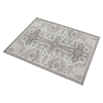 Area Rug, Bedroom Rug, Living Room Rug, Living Area Rug, Indian Rug, Office Carpet, Office Rug, Shop Rug Online, Wool Polyester Blend, Grey, Charcoal, Jaquard Durry, Flat Weave, traditional