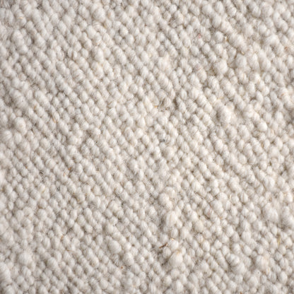 MOLOPO RUG - IVORY/BEIGE - WOOL/PET