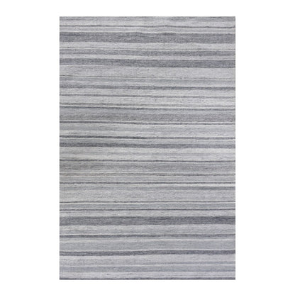 Area Rug, Bedroom Rug, Living Room Rug, Living Area Rug, Indian Rug, Office Carpet, Office Rug, Shop Rug Online, Pet, Silver, Grey, Punja, Flat Weave, strips