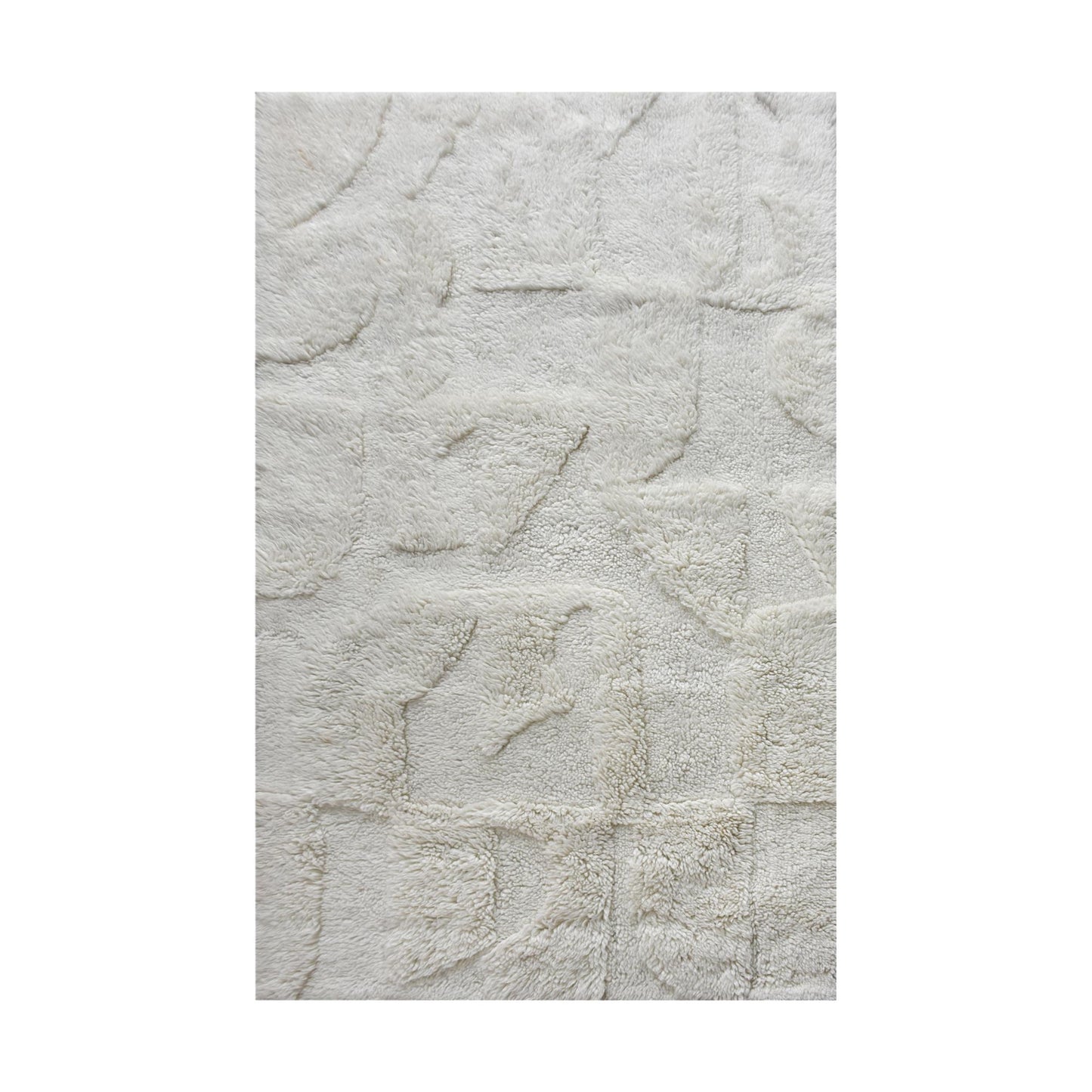 MONTLU RUG - NZ WOOL - TABLE TUFTED - IVORY