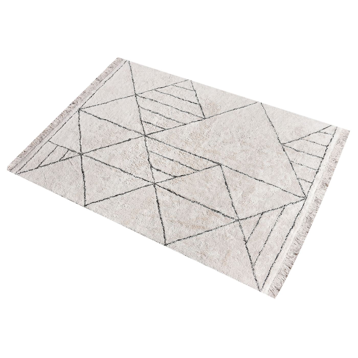 Area Rug, Bedroom Rug, Living Room Rug, Living Area Rug, Indian Rug, Office Carpet, Office Rug, Shop Rug Online, Cotton, Natural White, Brown, Bm Sn, All Cut, Geometrical